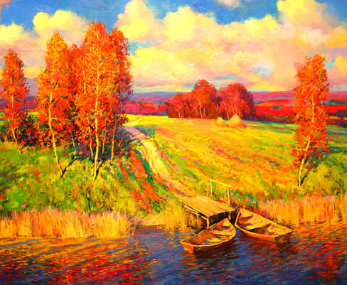 Autumn gave, 2003., Oil on canvas, 53x73