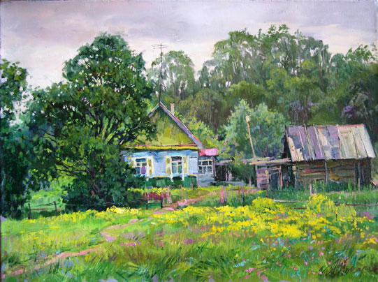 Gloomy Day, 2005., Oil on canvas, 53x73